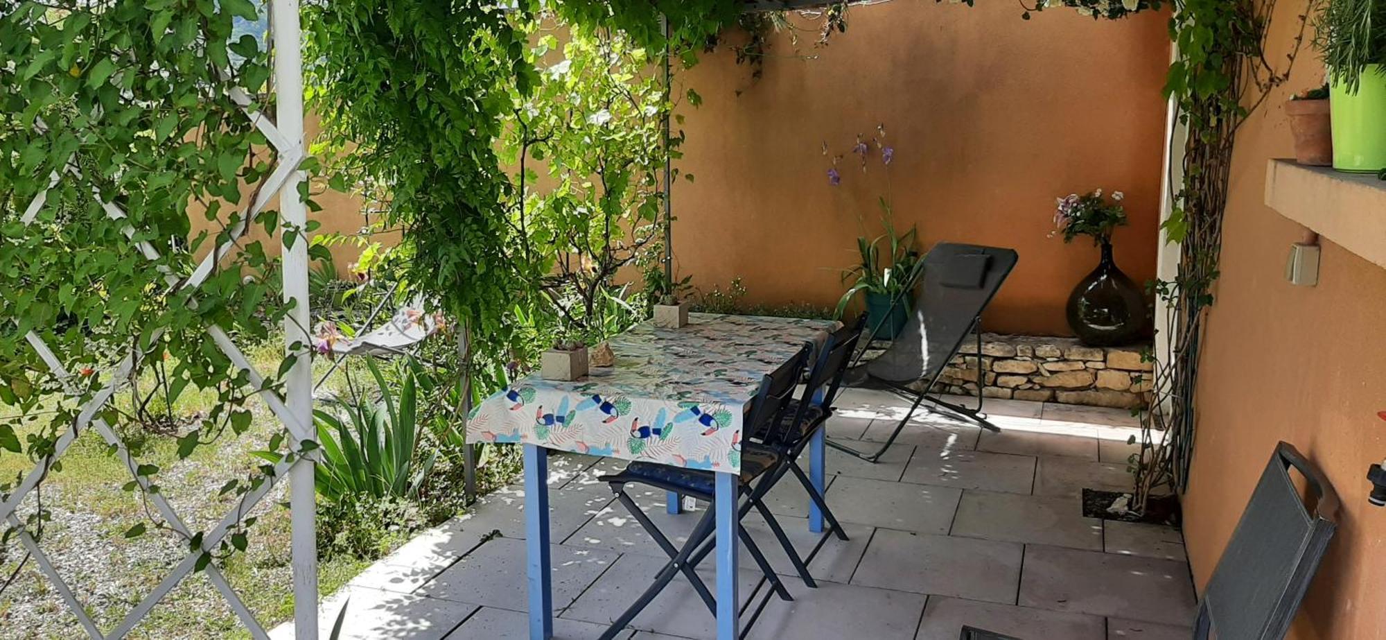 T.Belle Vue Panoramique Au Coeur Du Luberon 40M2 + Pergola . Jardin. P Daire Apt Dış mekan fotoğraf